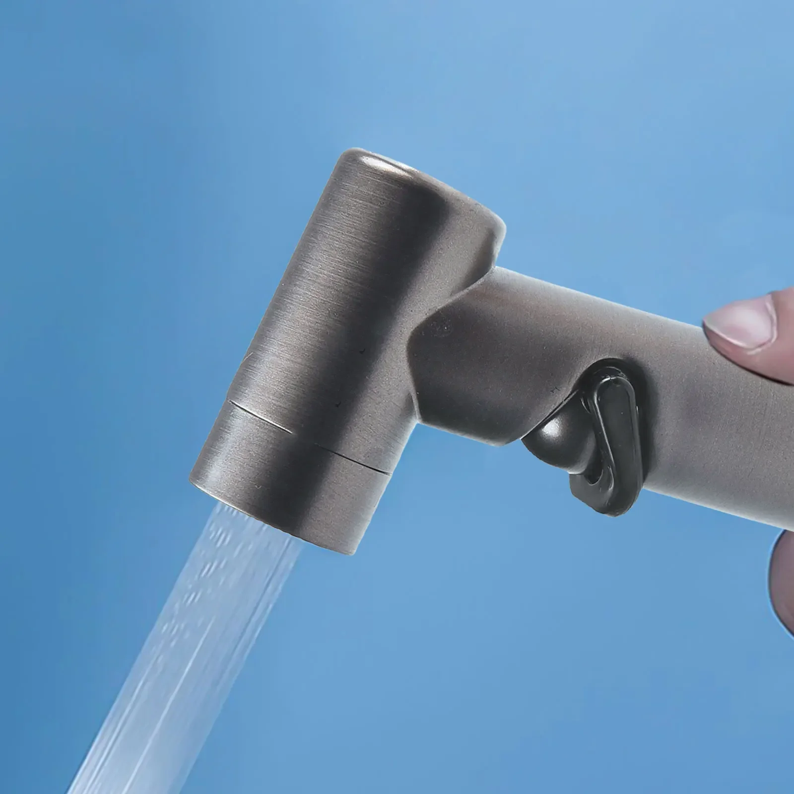 

Bidet Sprayer Shower Head Multi-functional Use Water Pressure Control Convenient To Install For Cleaning Potty Bowl