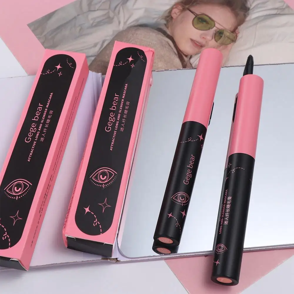 Portable Smudge Proof Thick Mascara Lengthening Sweat Proof Eye Lashes Brush Long-wearing Long Lasting Lashes Extension Cosmetic