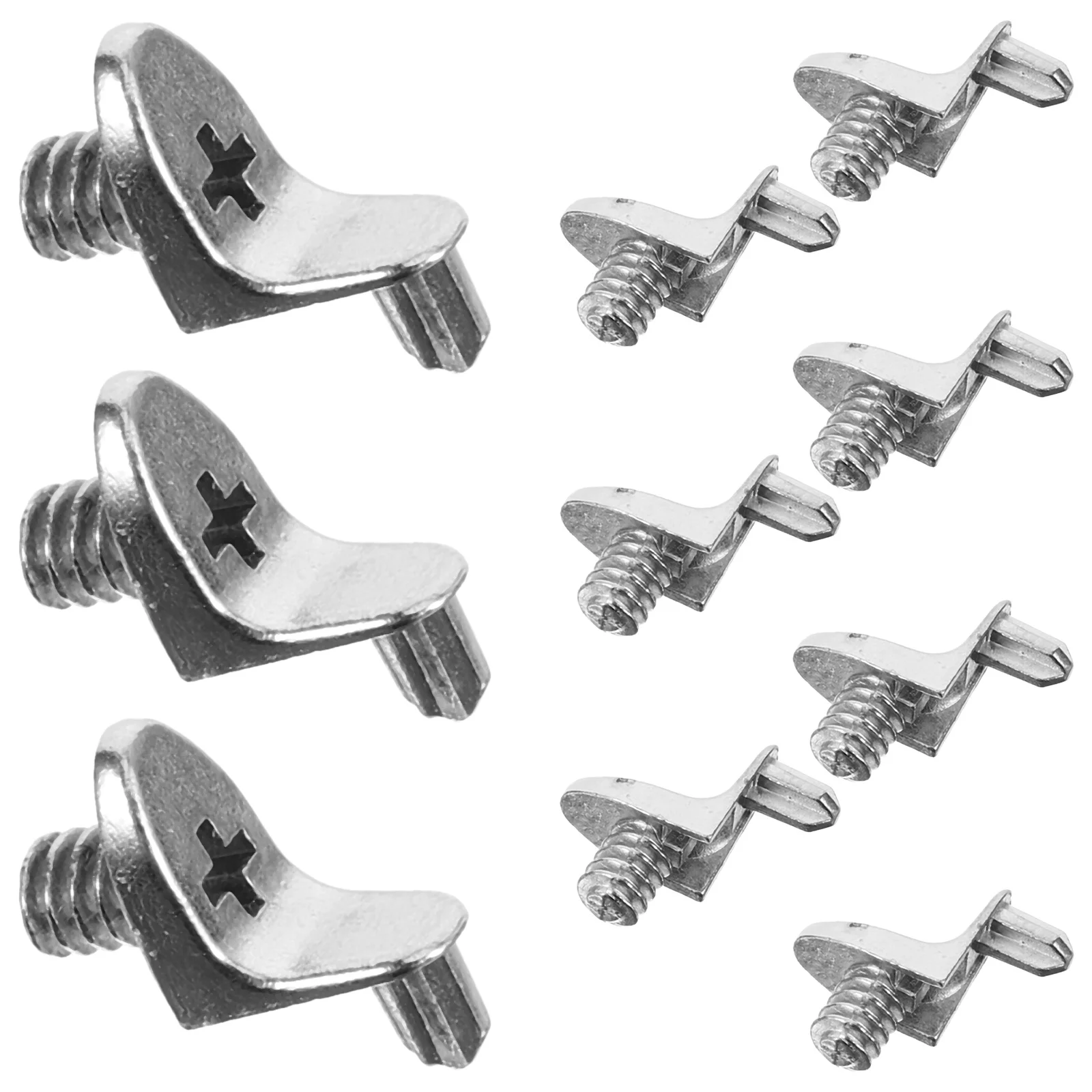 10 قطعة مقاطع سبائك لرفوف الخشب دبابيس الرف للأرفف في الخزانة الثقيلة الرف بين قوسين أوتاد الخزانة أوتاد