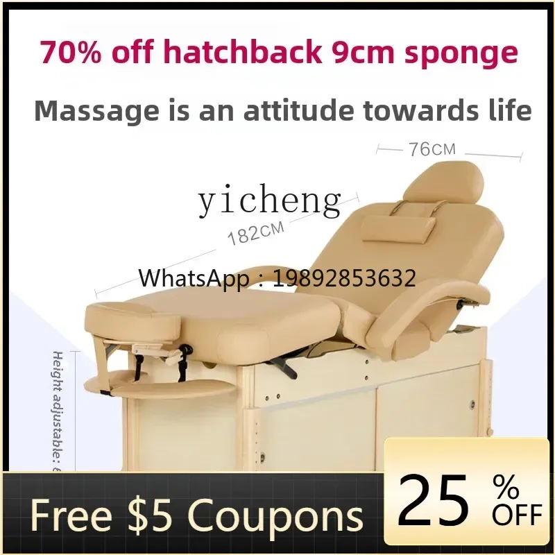 

XTC6 beauty salon massage bed beauty bed with storage massage wooden special beauty bed