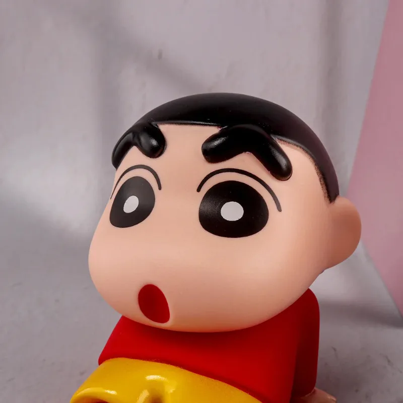Crayon Shin-Chan Figuren Telefonhalter Kawaii Anime Desktop Ornamente Cartoon Fernsehen Telefon Unterstützung Niedliche Puppendekorationen – Detail 9