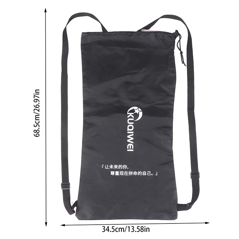 Tennis Racket Oxford Cloth Bag Large-capacity Storage Bag Drawstring Pocket Portable Tennis Racket Protective Cover Sports Bag