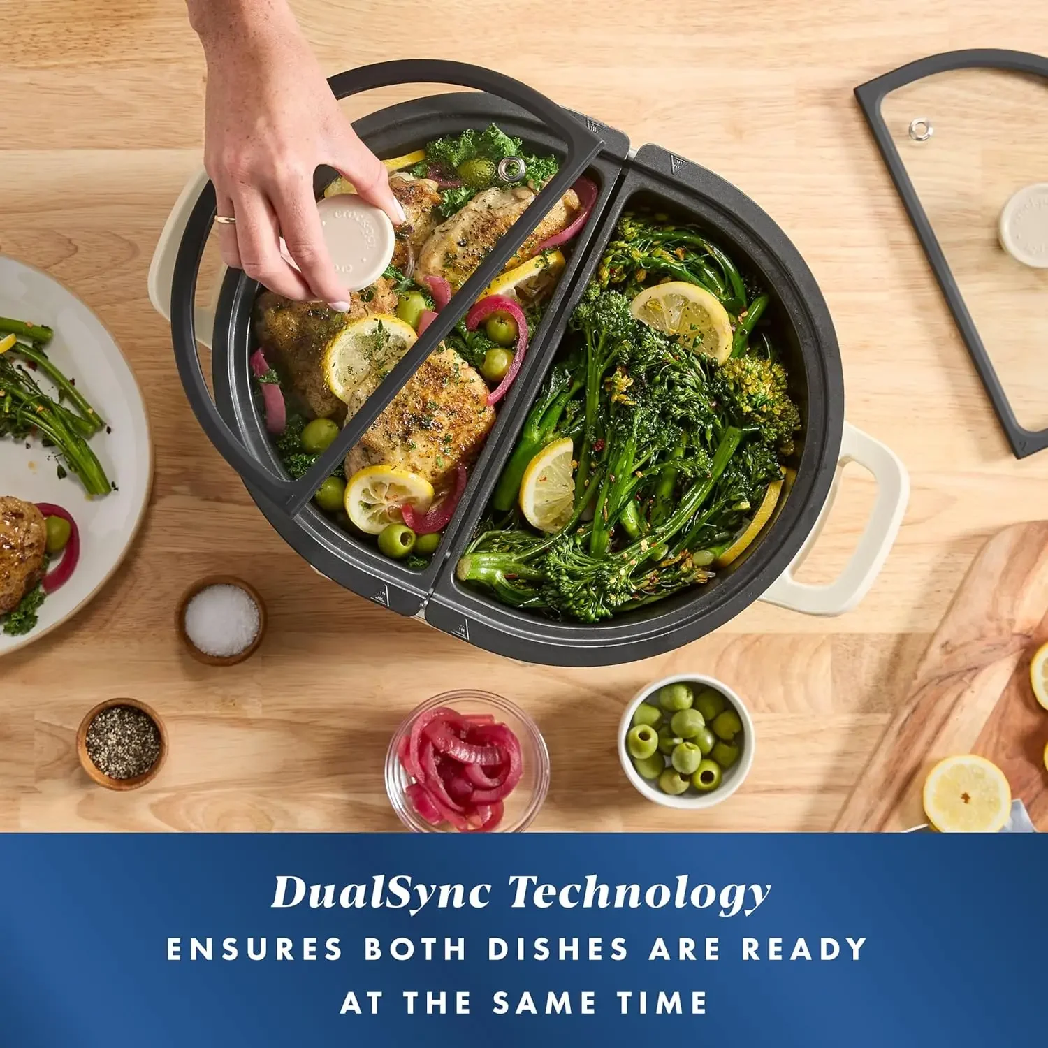 Multicooker and Programmable Slow Cooker with Bake Function, Oat Milk