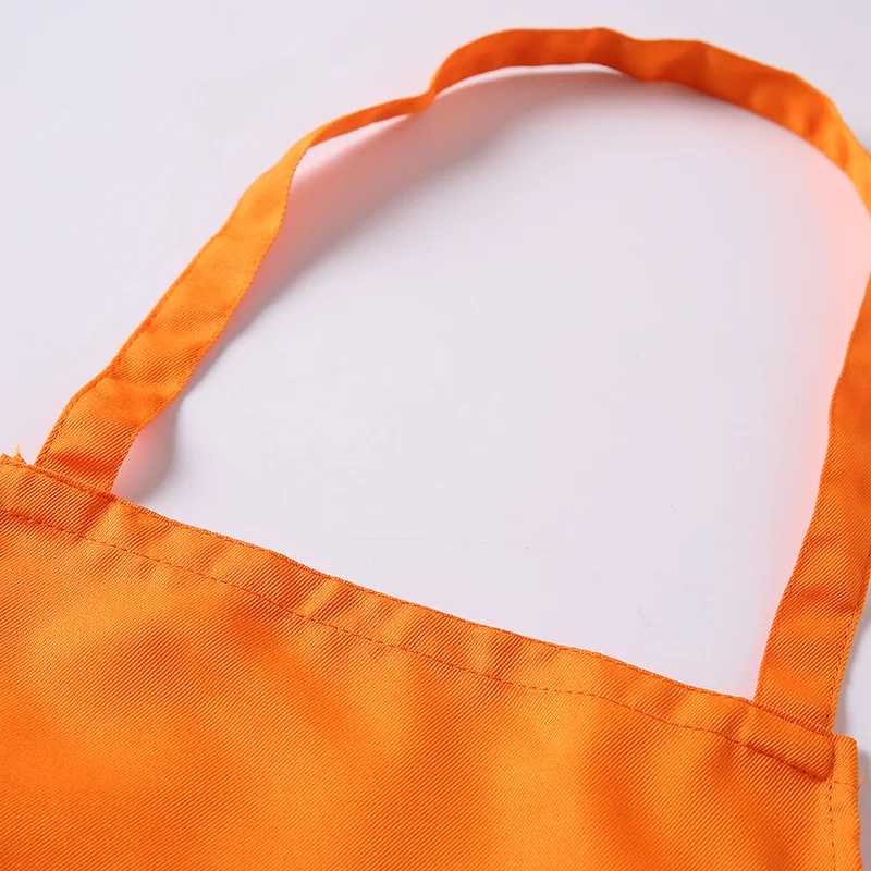 Delantal de cuello Halter para Catering, pulóver de Color liso para restaurante, cocina, cafetería, camarero, Multicolor, trabajo, antihumo