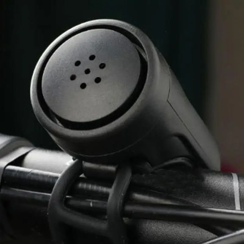 Fahrradhupe, elektrische Fahrradklingel, leistungsstarke wiederaufladbare Fahrradklingel, Ring, Hupe, Glocken, Zyklus, Sicherheit, Ton, Alarm, Fahrradzubehör – Detail 1