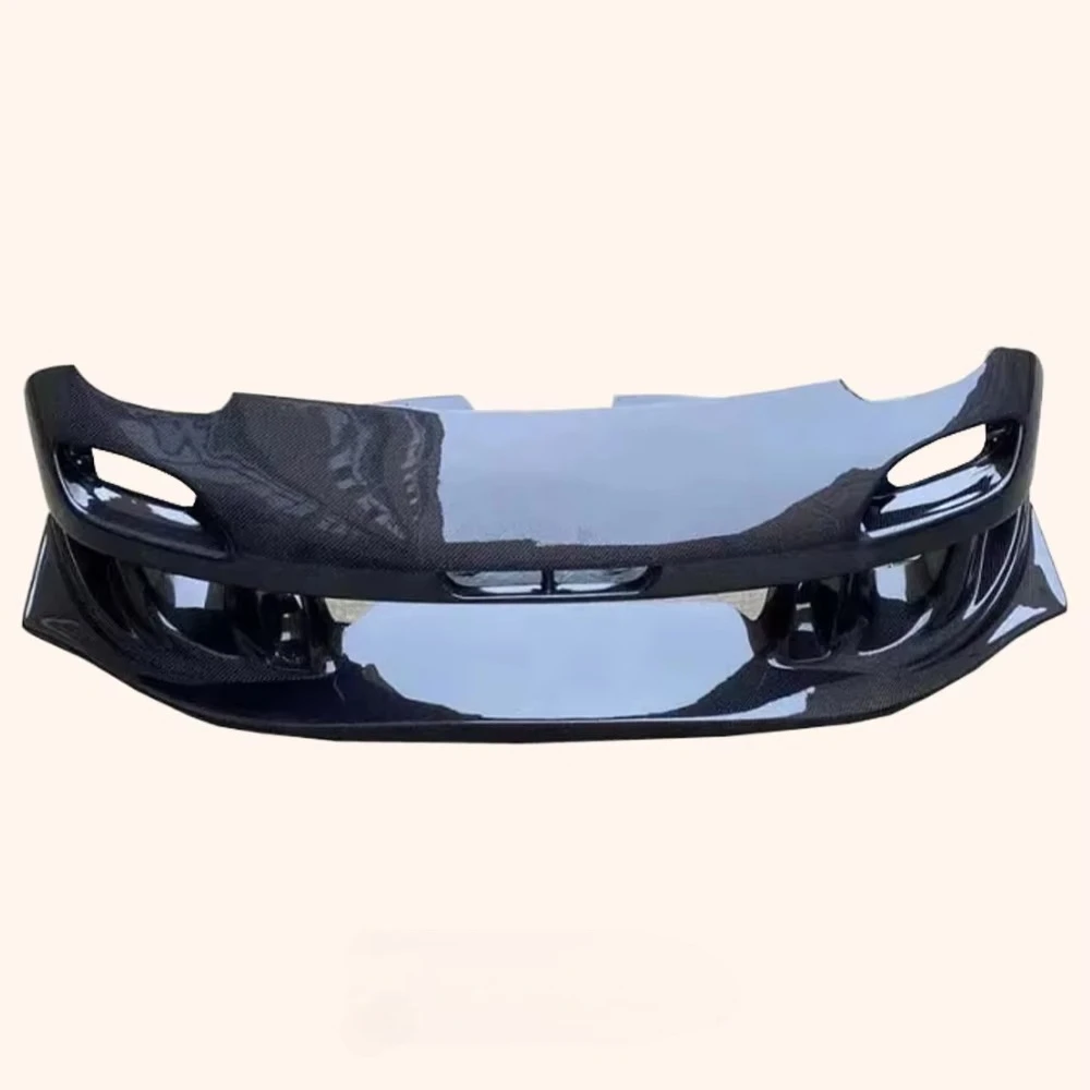 New Carbon Fiber Front Bumper Guard for Mazda RX-7 FD RX7 FD3S RE-GT Style Body Kits Car Parts