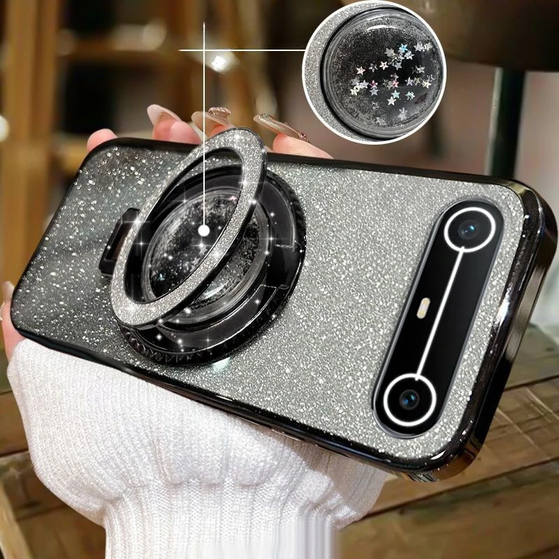 غطاء لامع شفاف مطلي لهاتف Tecno Pova غطاء من السيليكون الناعم الماسي لهاتف Tecno Pova #6