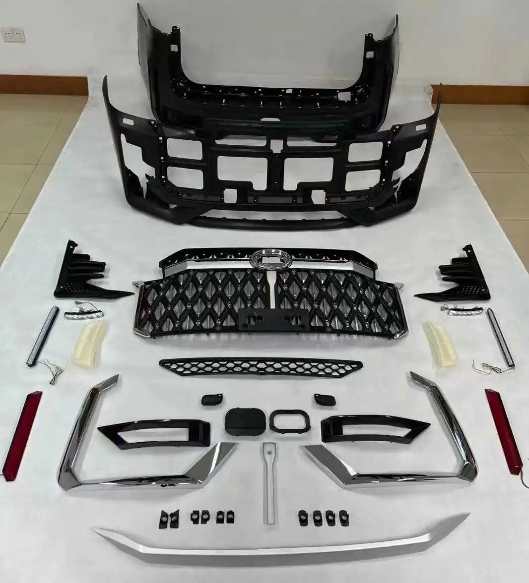 

Dream Garage Exterior Accessories Car For LC300 Cars Modification Upgrade Kit Tailgate Side Skirts GT Tailpipe And So On