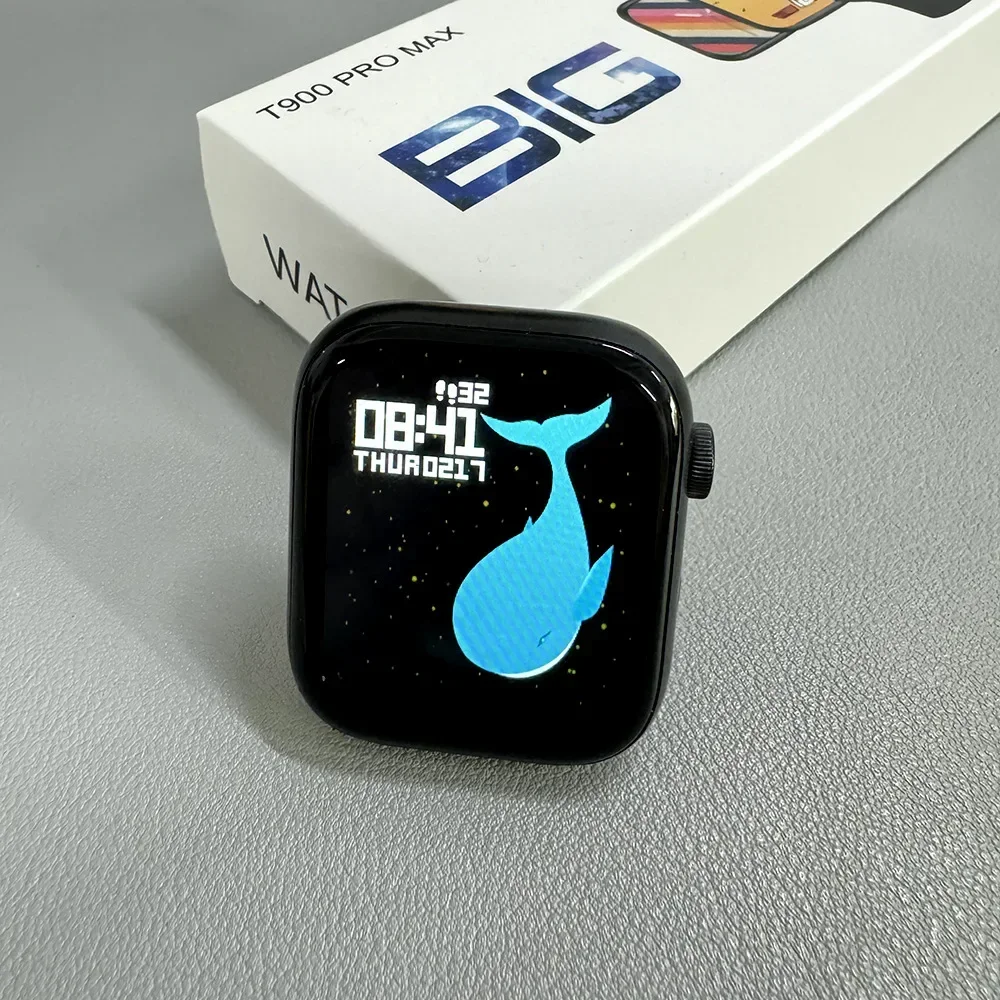 T900 Pro Max L Seri Jam Tangan Pintar Jam Tangan Layar Besar 9 Panggilan Olahraga Berputar S9s8 Gelang Bluetooth Olahraga