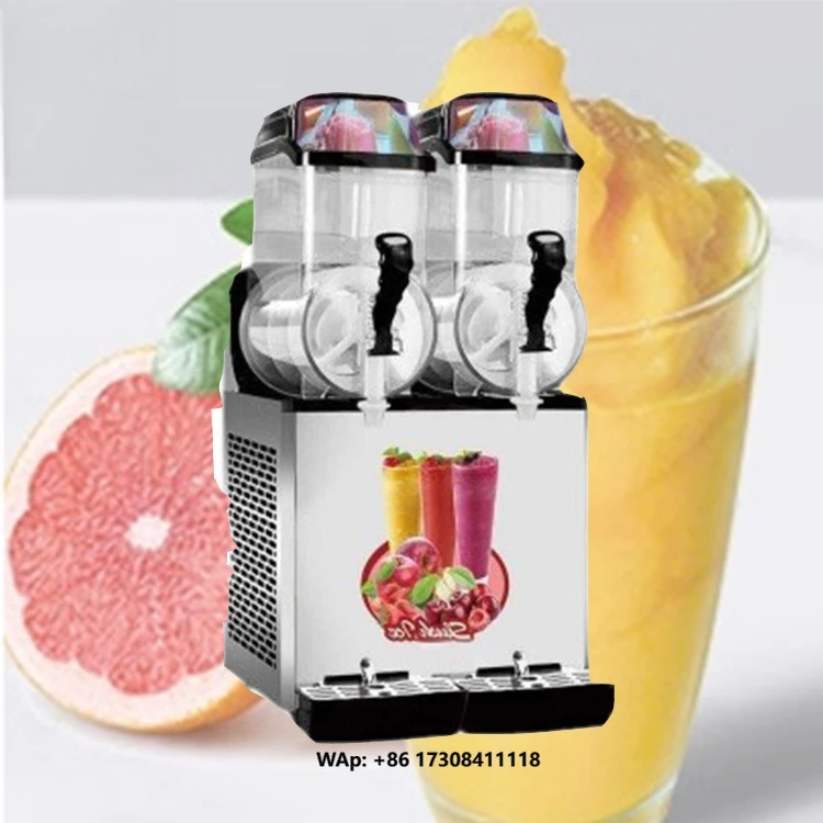 Commercial Slush Maker Machine Frozen Drink Machine Ice Shaver Crusher Ice Shaving Machine