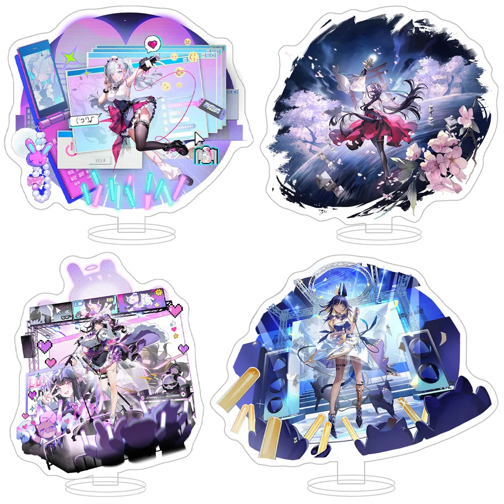 Lucky Seven Store Project Neural Cloud Mai Octogen Panakeia Sakuya Simo Sol Willow official character acrylic stand ornament