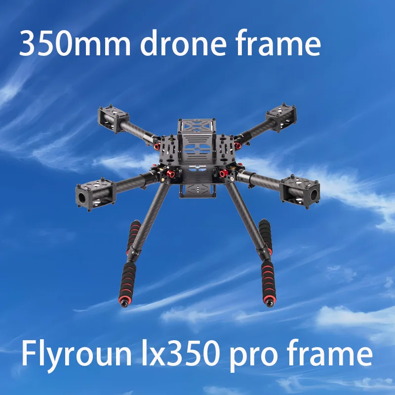 

Flyroun LX350 PRO 350mm drone Tripod Four-axis Aerial Photography Crossing the Frame DIY 4-axis Model Aircraft FPV F330 F450