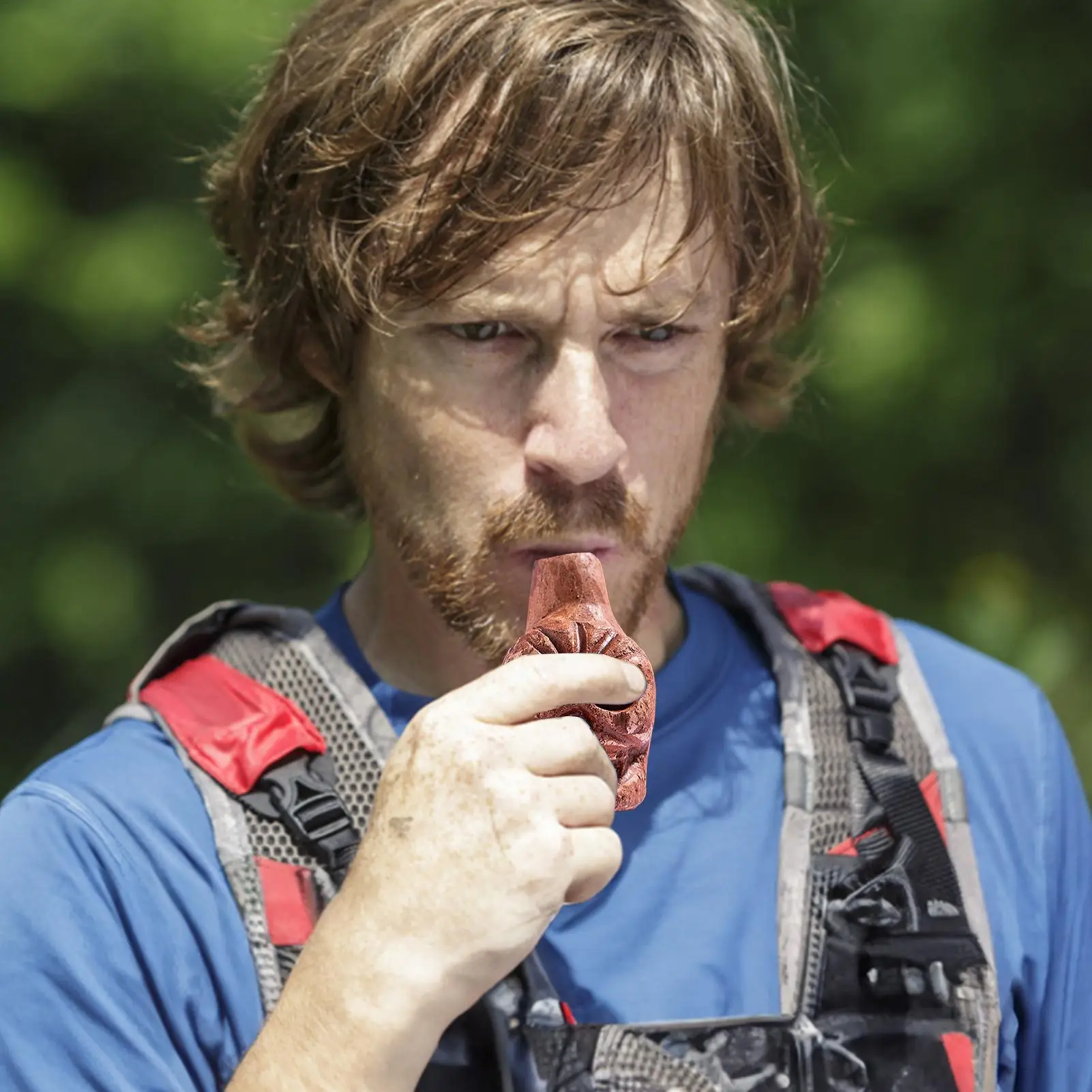 صفارة مزحة مع صوت صراخ بشري، تأثير صوتي ممتع للنكات والخوش المضحكة، لعبة مبتكرة من السيراميك لحفلات الهالوين