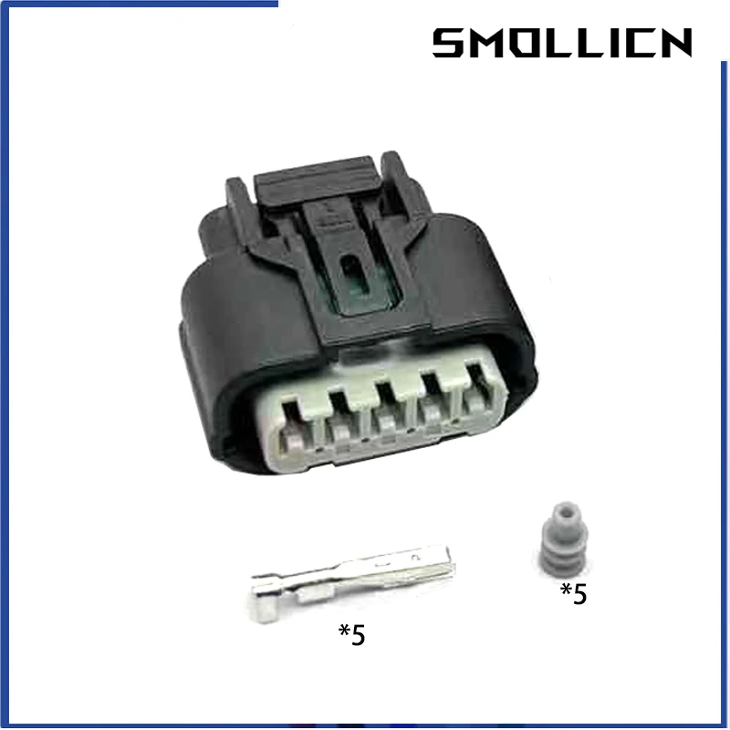 1 Set 5 Pin 6189-1081 6189-6909 Auto Waterproof Connector Mass Air Flow Sensor Plug Intake Pressure Oxygen Sensor Plug For Honda