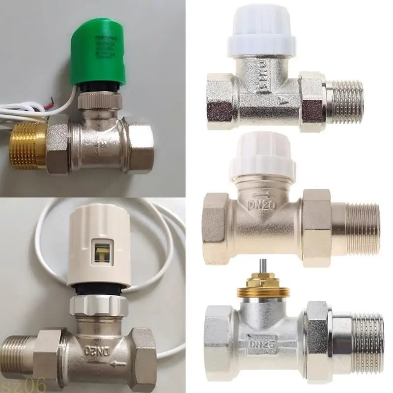 Q2Q4 DN15 DN20 DN25 Water for Valve Electric Radiator HVAC Thermal Actuator for Valve