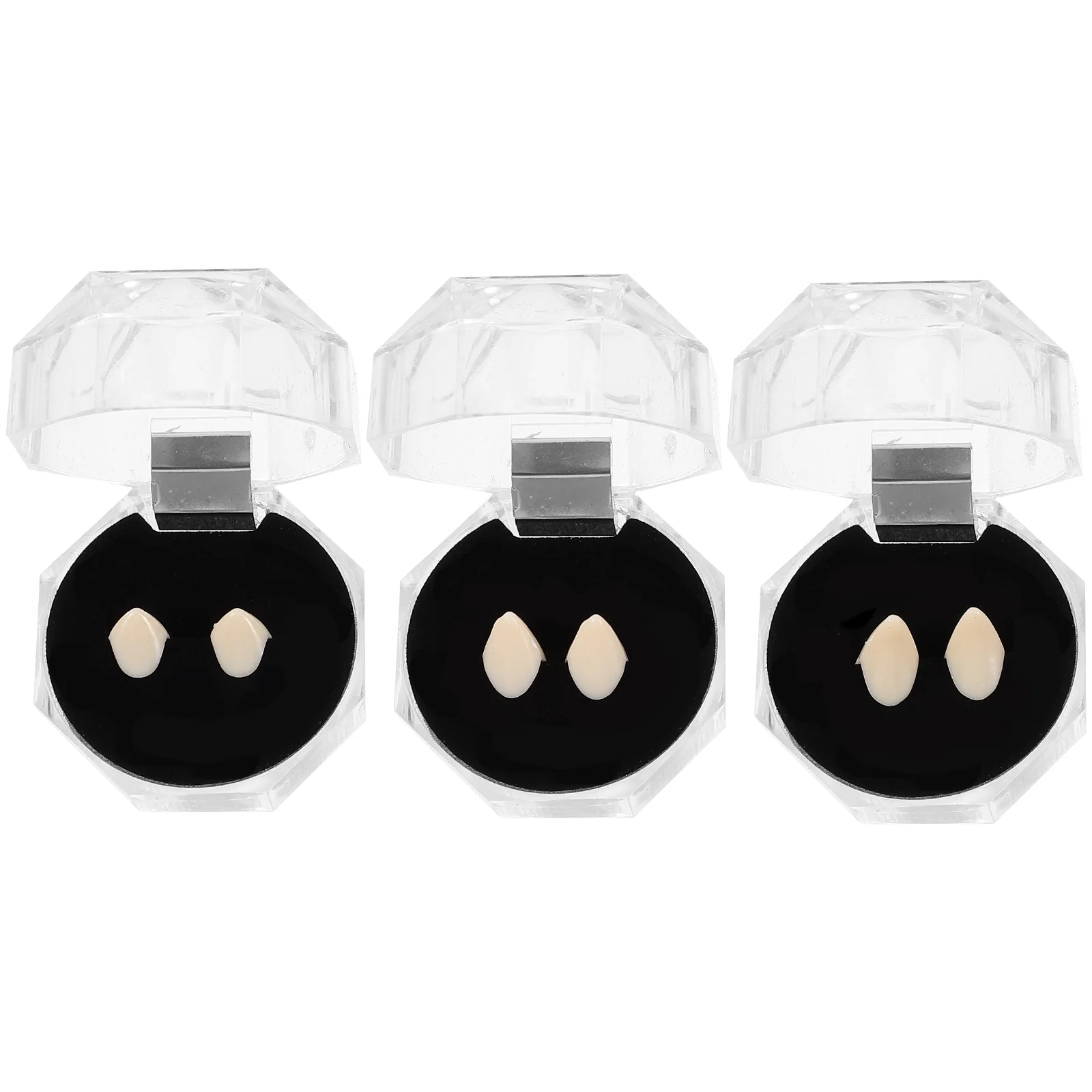 

3 Pairs Vampire Fangs Fake Teeth Costume Halloween Accessories Costumes for Boys