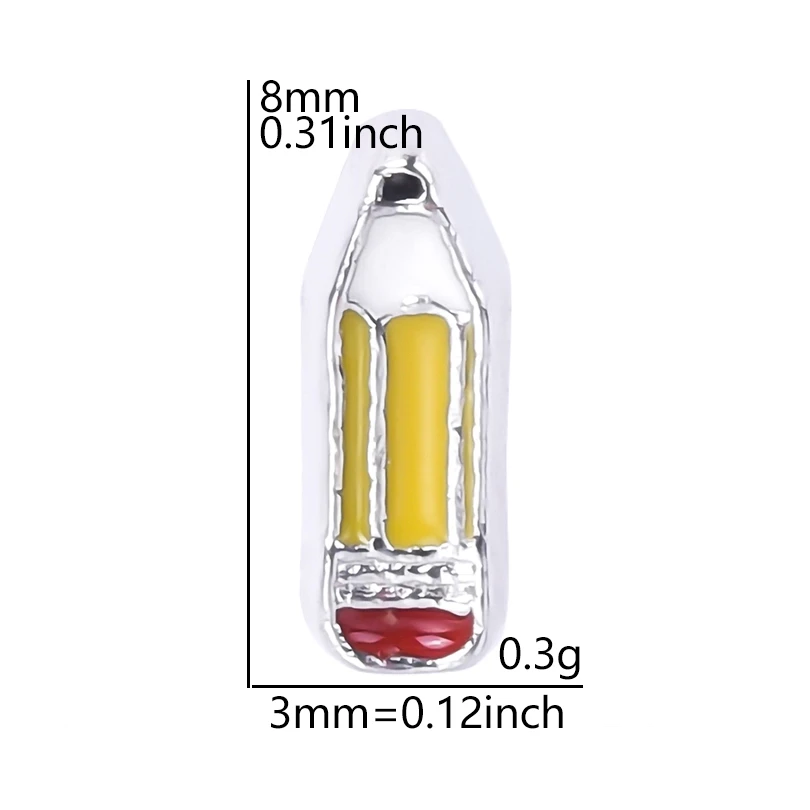 20Pcs Cute Floating Charms for Living Locket Jewelry