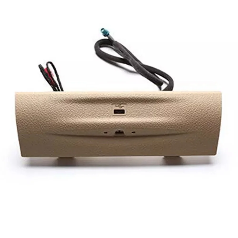 

Dashboard Ambient Light Cover Car Cover Interior Enhancement Black USB Cover Plate Black Option 9 Light Colors ABS Material