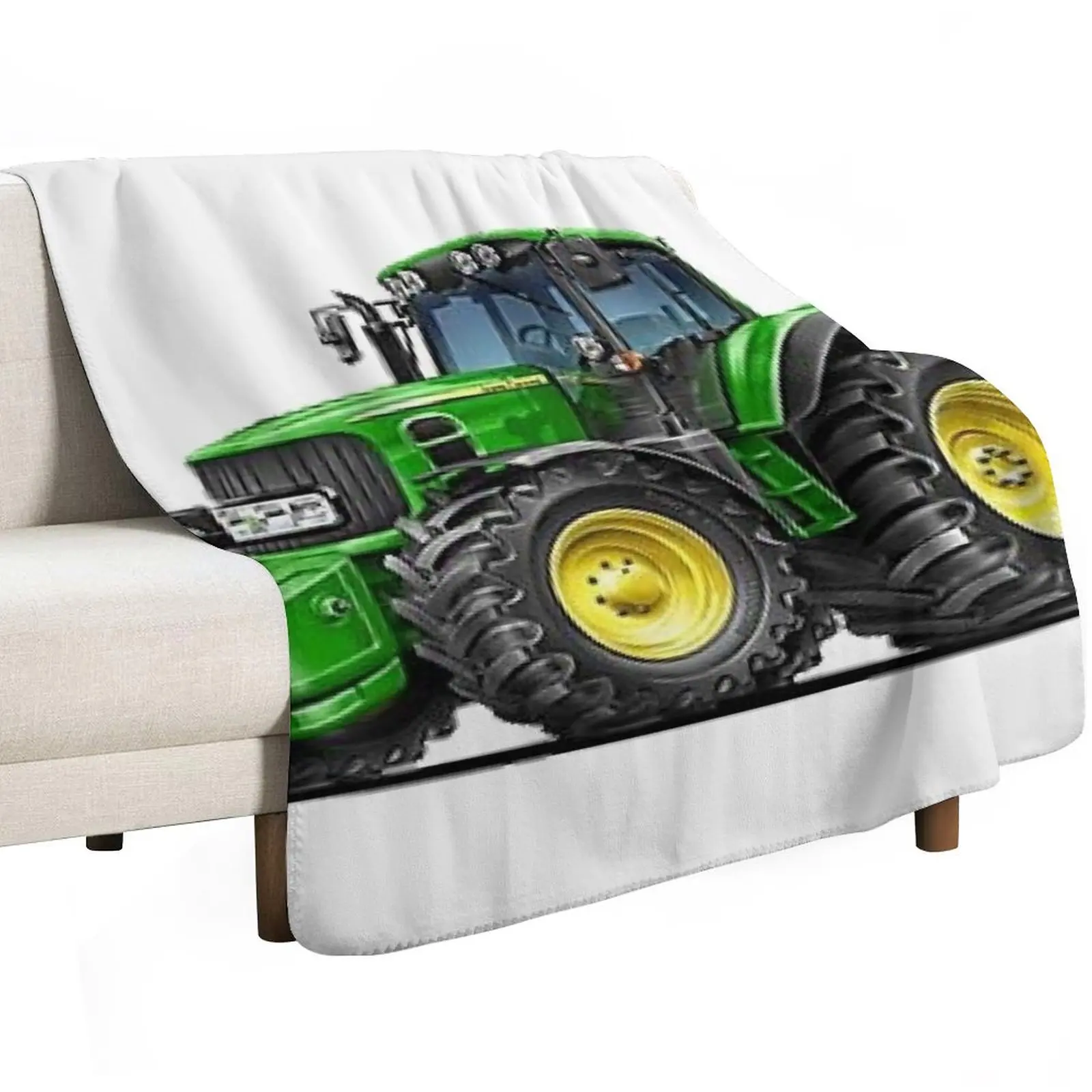 

Tractor Throw Blanket Warm Hairys christmas decoration decorative Blankets
