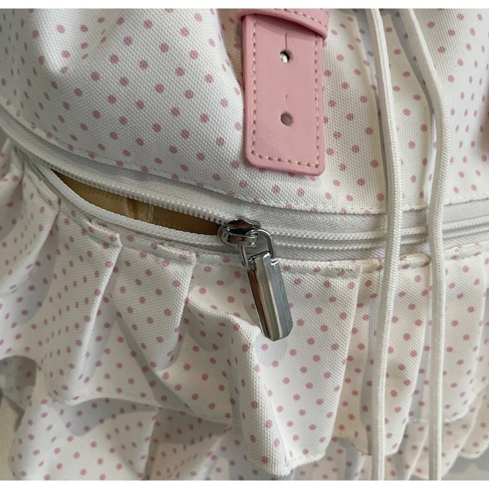 jansport backpack pink polka dot Big Student A side water bottle pocket JanSport JansSport Unisex Big Plans