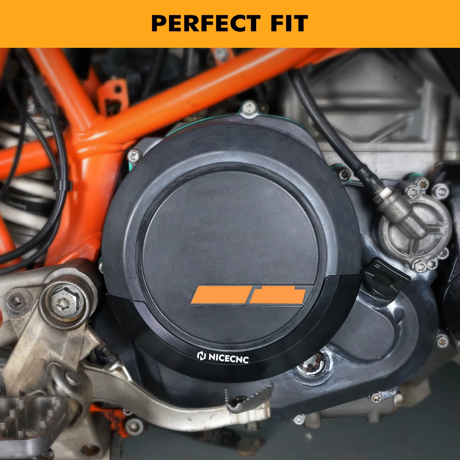 For 08-25 KTM 690 Enduro R 690 SMC R Ignition Clutch Cover Protector for Husqvarna 701 Supermoto 701 Enduro Vitpilen Svartpilen