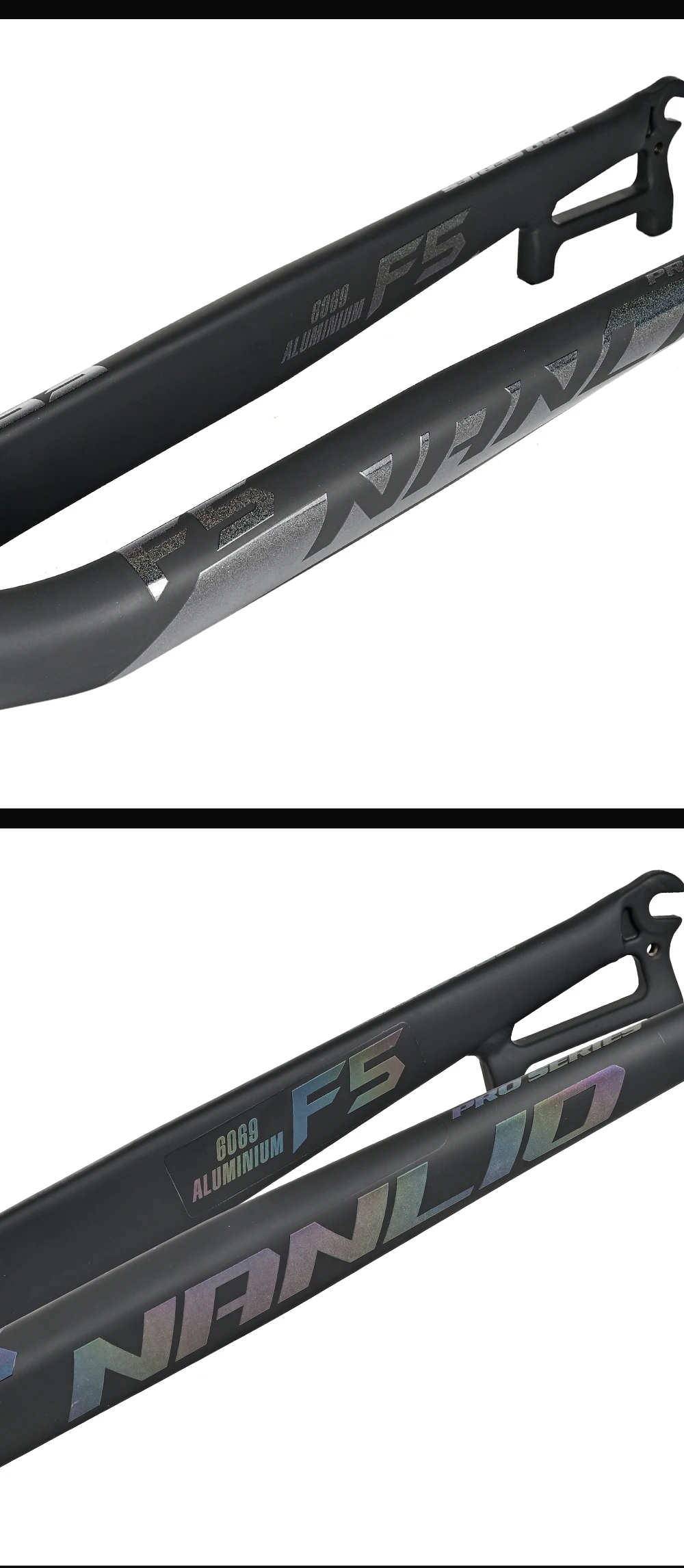 Nanlio F5 matte starre Gabel fit 1/26/27/29 Zoll Aluminium legierung Mountainbike Gabel gerades Rohr 28,6mm a-Säule MTB harte Gabel – Detail 15