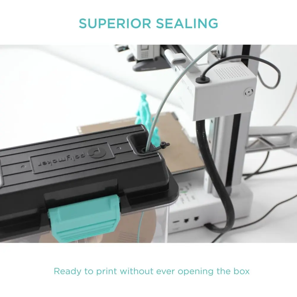 مجفف خيوط الطباعة ثلاثية الأبعاد وصندوق تخزين - مجفف البولي ومجفف البولي مع تجفيف الخيوط والختم مع التحكم في الحرارة، جديد