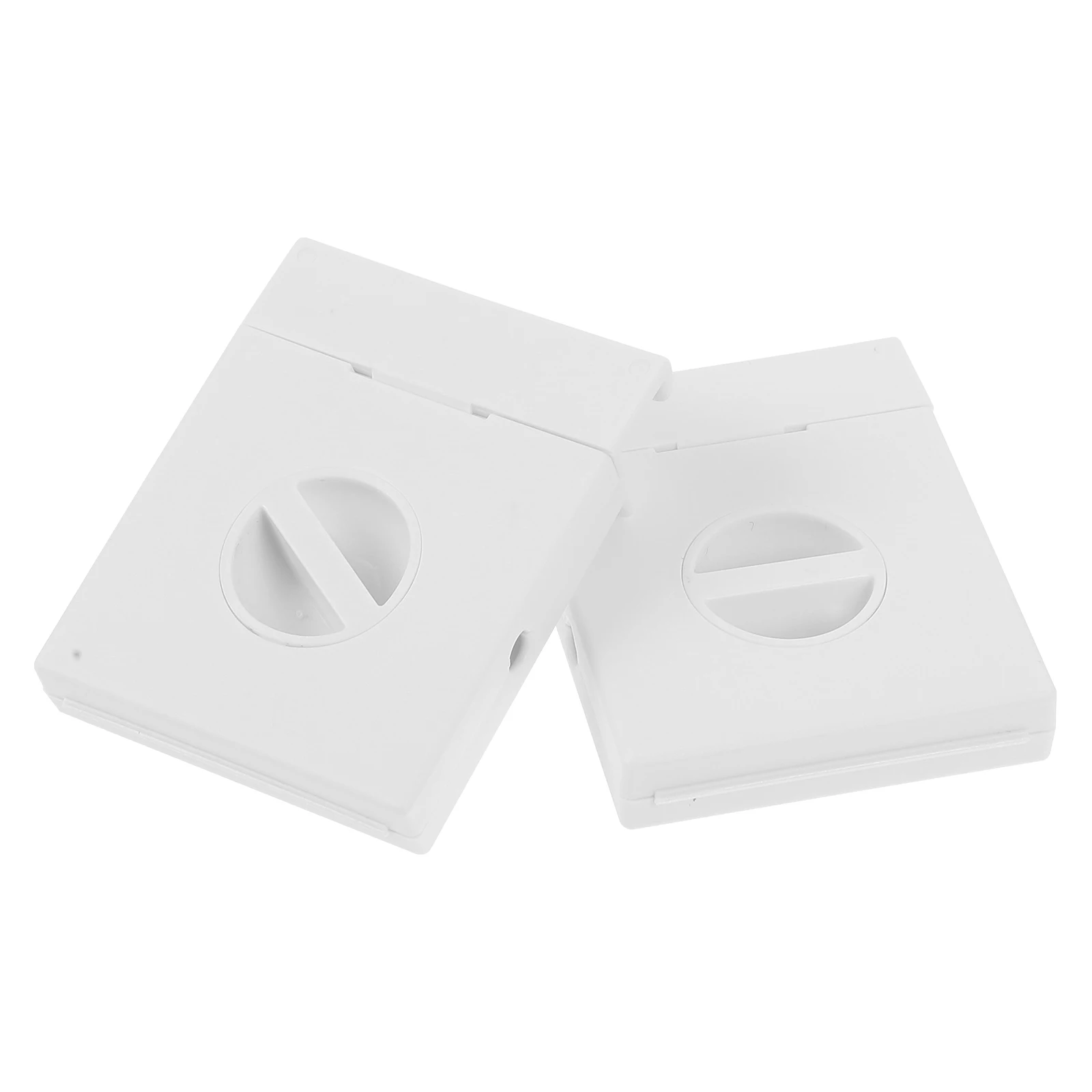 

Cable Organizer Box for Phone Data Cables White PP Material Compact Portable Charging Storage Container Retractable Wire Case