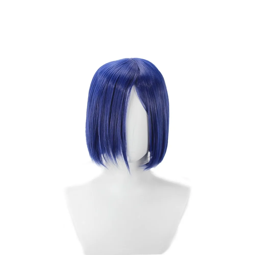 Coraline 코스프레 가발 블루 애니메이션 의상 머리 어린이 성인 할로윈 파티