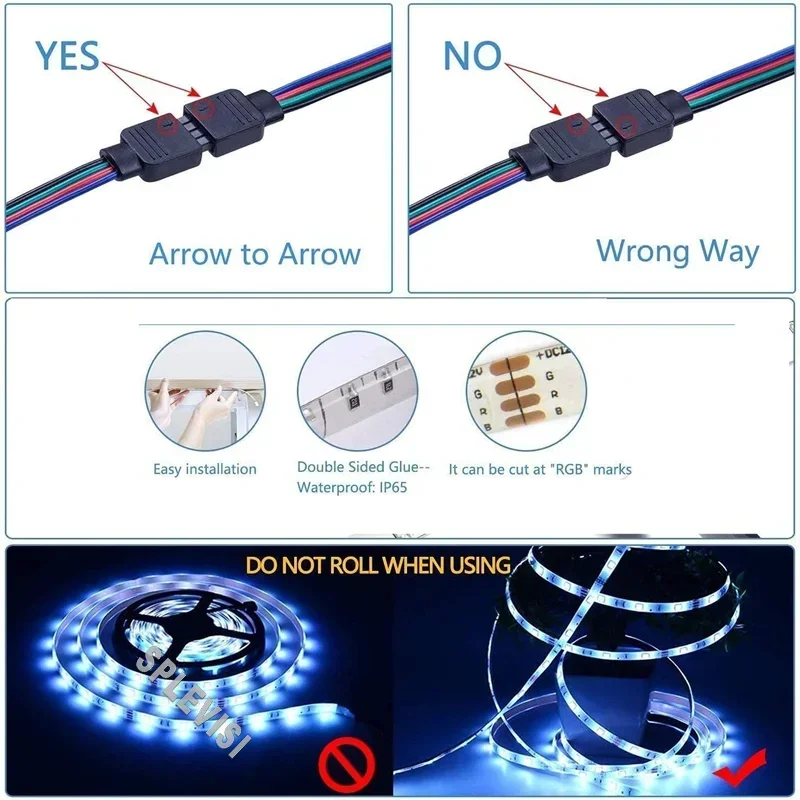 Waterproof LED Boat Strip Lights, Multi-Color Marine Pontoon Led Lights RGB For Under Gunnel Boat Deck Night Fishing Bass Yacht