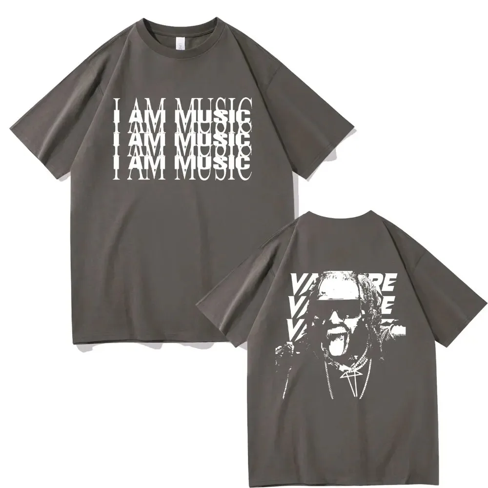 Rapper Playboi Carti I Am Music Album T-Shirt 2024 Tour Concert Opium Merch Tshirt Men Hip Hop T-shirts Oversized Short Sleeve