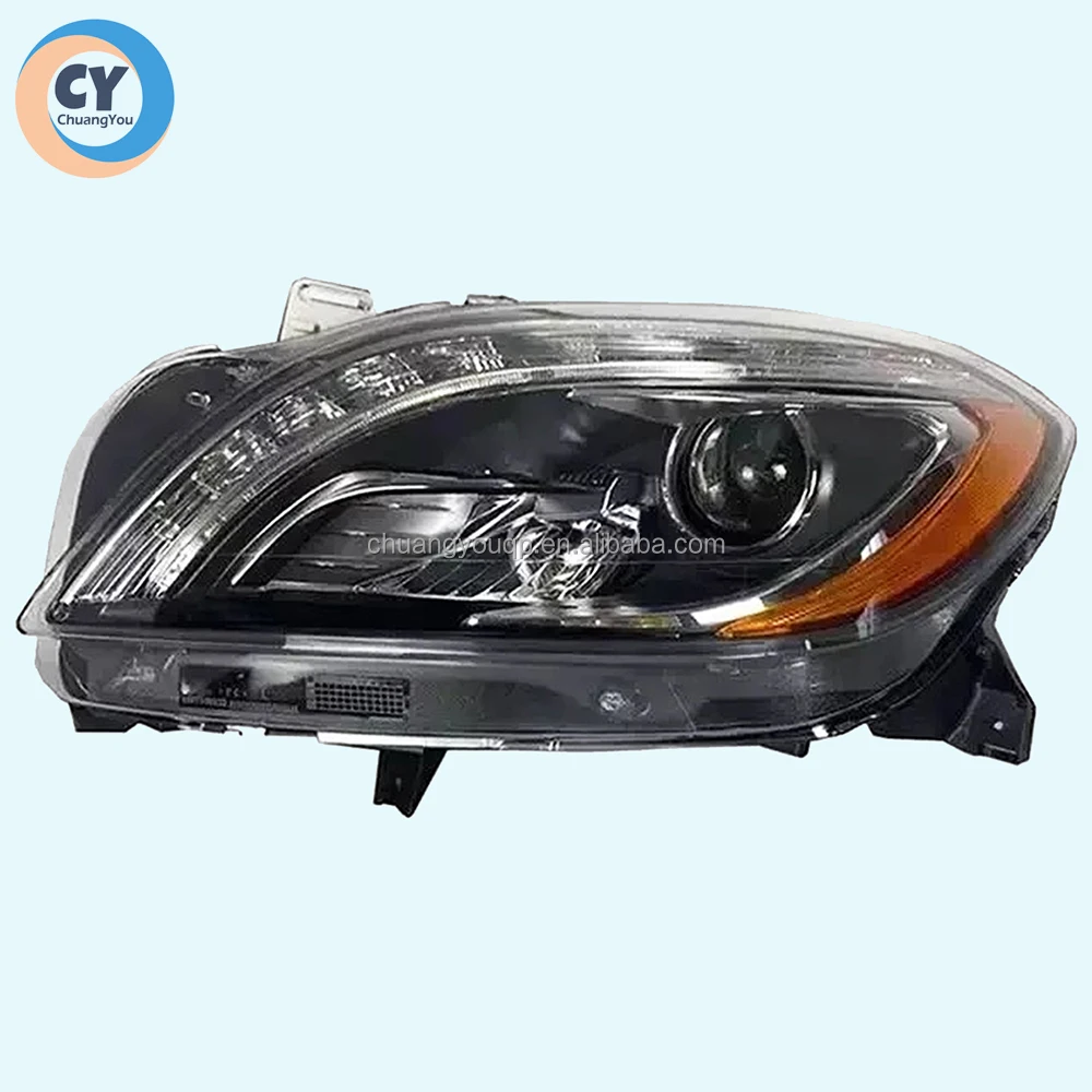 For Mercedes-Benz M-Class W166 Xenon Headlight Original 2012 2013 2014 2015  ML450 ML500 ML550 AMG ML63 ML53 USA Light