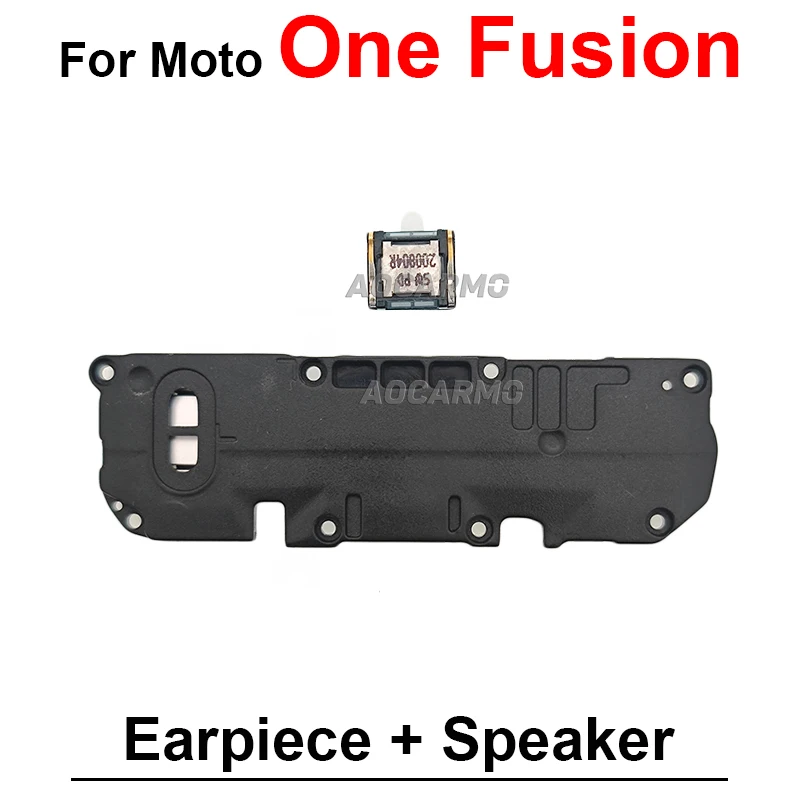 For Motorola Moto One Fusion/One Fusion+ Plus Earpiece Ear Speaker Loudspeaker Buzzer Ring Replacement Parts