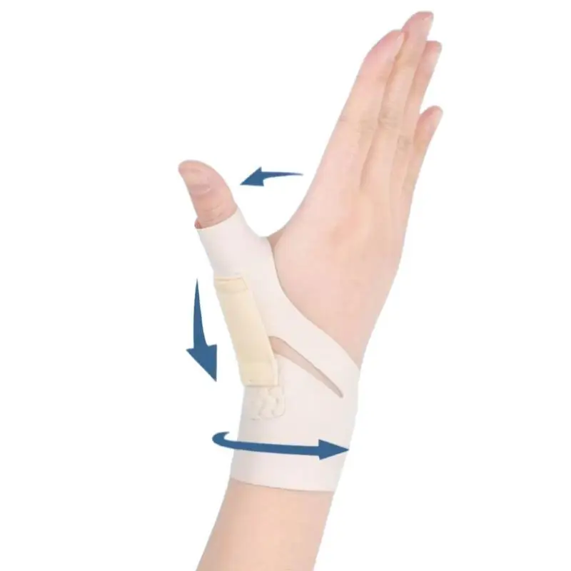 Handgelenk Daumen Unterstützung Klammer Weiche Elastische Daumen Kompression Hülse Schutz Daumen Spica Schiene Leichte Armband Gym Sport – Detail 9