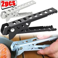 Camping Hiking Anti-scald Pan Clamp Pan Bowl Gripper Outdoor Pot Clip Picnic Tableware Accessories Camping Barbecue Cookware