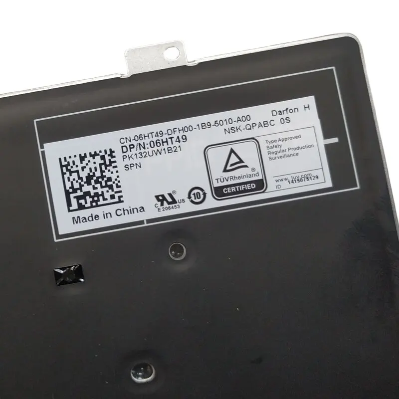 Imagem -05 - Teclado Espanhol para Dell Latitude 7310 E7310 em 06ht49 com Retroiluminação Novo