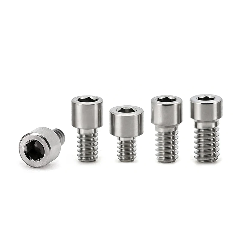 10PCS Titanium Dental Implant Bridge Screw Ti-base MUA Multi Unit Abutment for Osstem Implants High Precision & Durability
