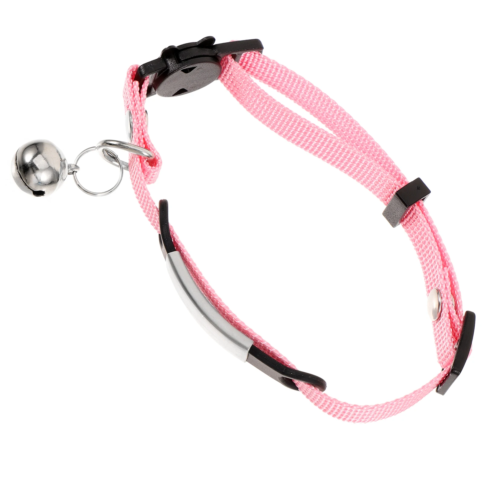 

Adorable Kitten Collar Anti Lost Adjustable Safety Buckle Bell Name Cat Collar for Cats Small Dogs Pet Supplies