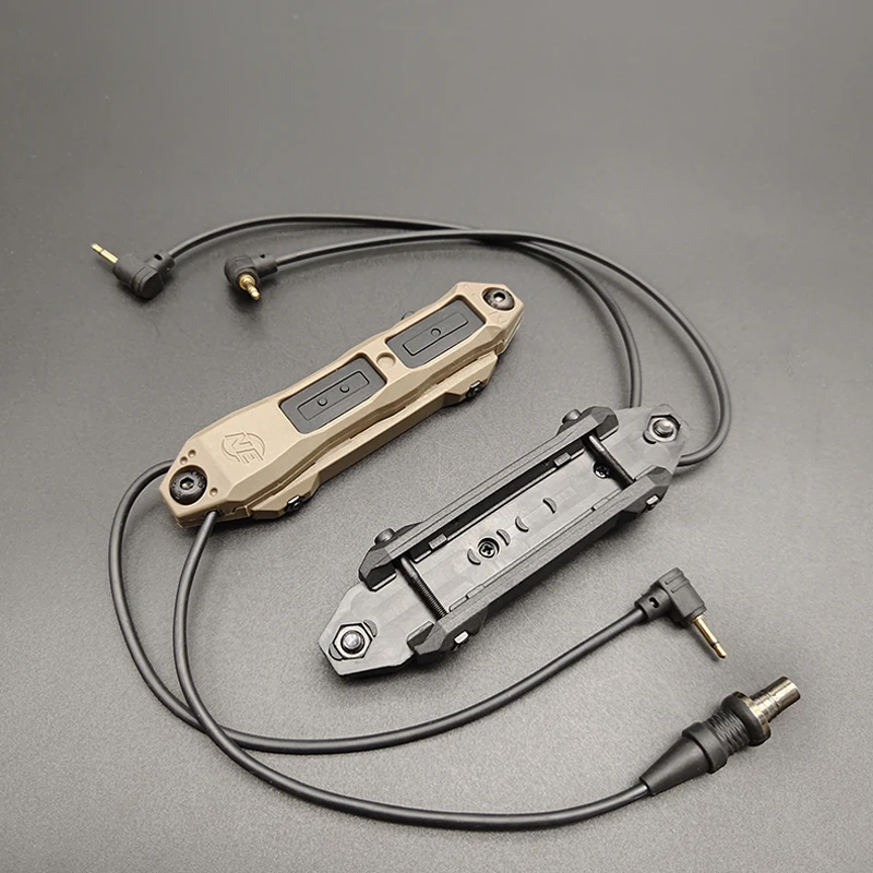 التكتيكية 2.5/3.5/SF التوصيل مفتاح ضغط عن بعد ل M600 M300 DBAL PEQ15 الليزر كشاف مفتاح الإضاءة الصيد التبديل