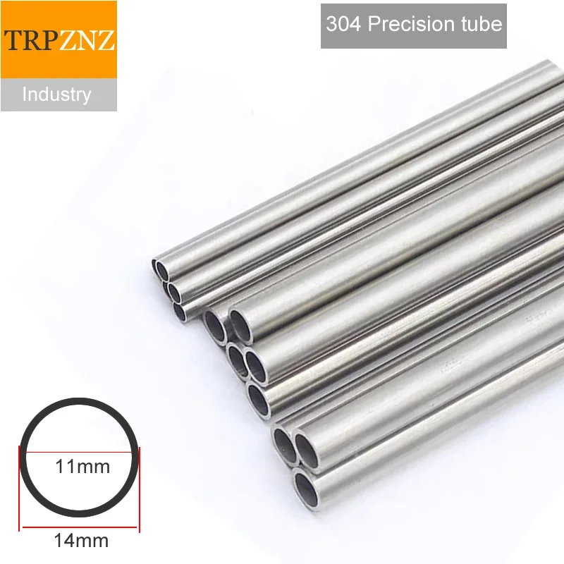 

304 stainless steel tube precision pipe ,OD14x1.5mm, Outer diameter 14mm,thickness 1.5mm,inner diameter 11mm ,tolerance 0.05mm