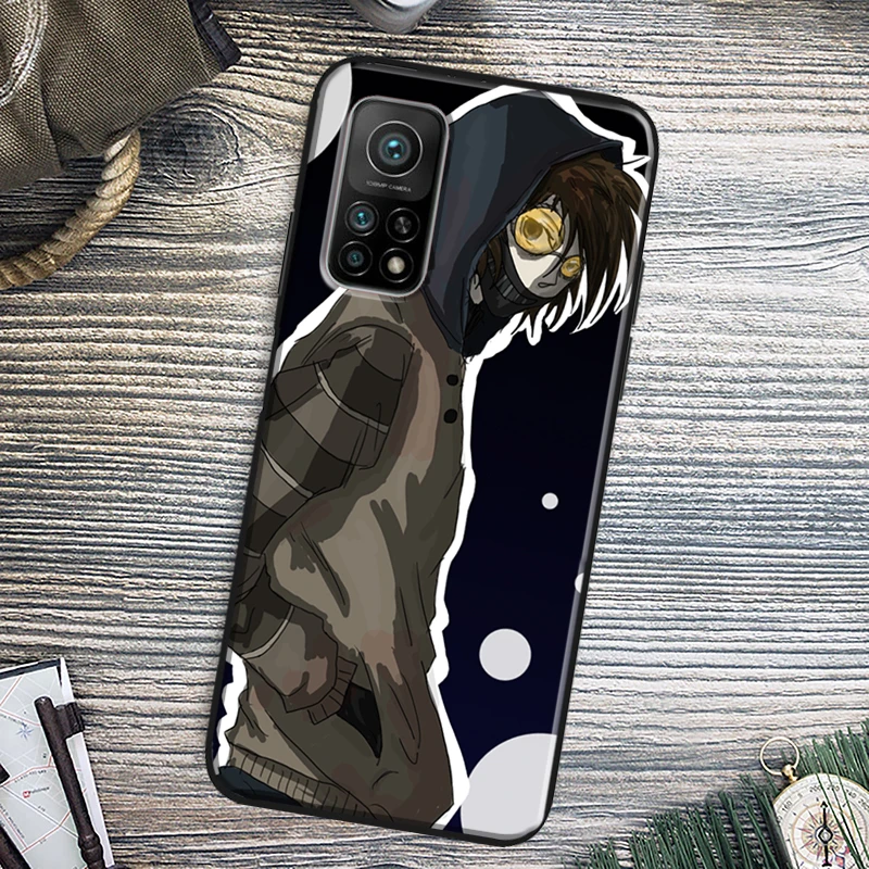 Creepypasta Ticci Toby  x reader Case For Xiaomi 13 11T 12T Pro 12 Lite 12X Cover For POCO X3 X4 X5 F5 Pro F4 GT C40 M5s F3