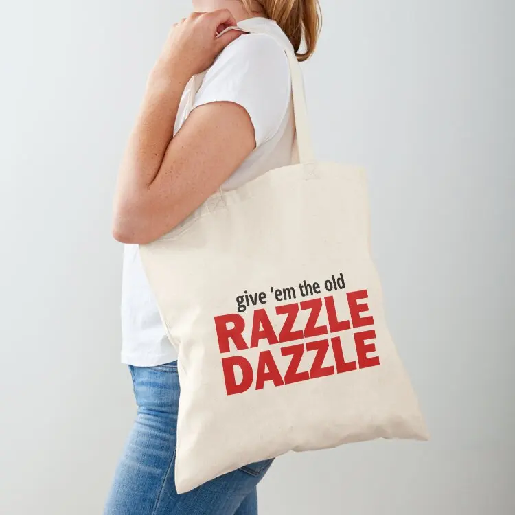 Razzle Dazzle Tote Bag large size bags shopper bag woman Eco bag Handbags