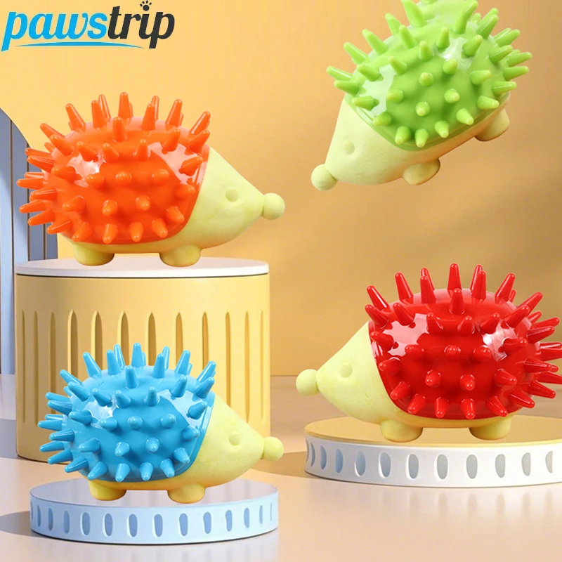TPR Langlebiges Kauspielzeug für Hunde, Tierform, Quietschspielzeug für Hunde, bissfest, Reinigungsspielzeug für Welpenzähne, Hundezubehör