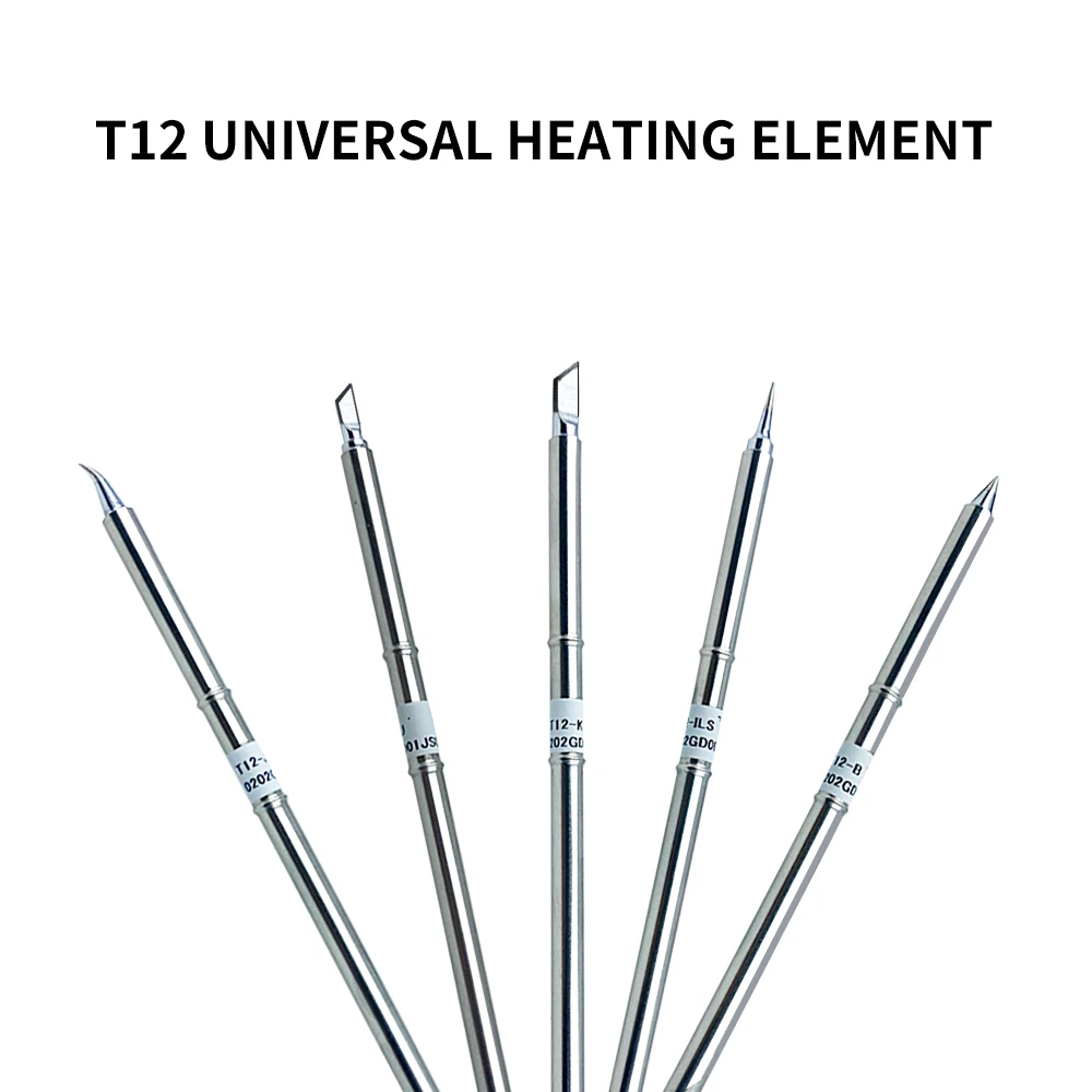 Lefavor T12 Series Soldering Tips for Soldering Welding Iron FX951 FX-952 Soldering Station High Quality