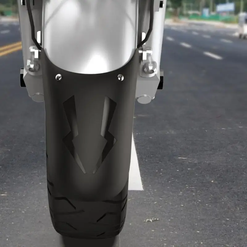 Motorcycle Front Wheel Extension Mudguard Extender Extended Front Mudguard for Terrain Biking Engine Protective