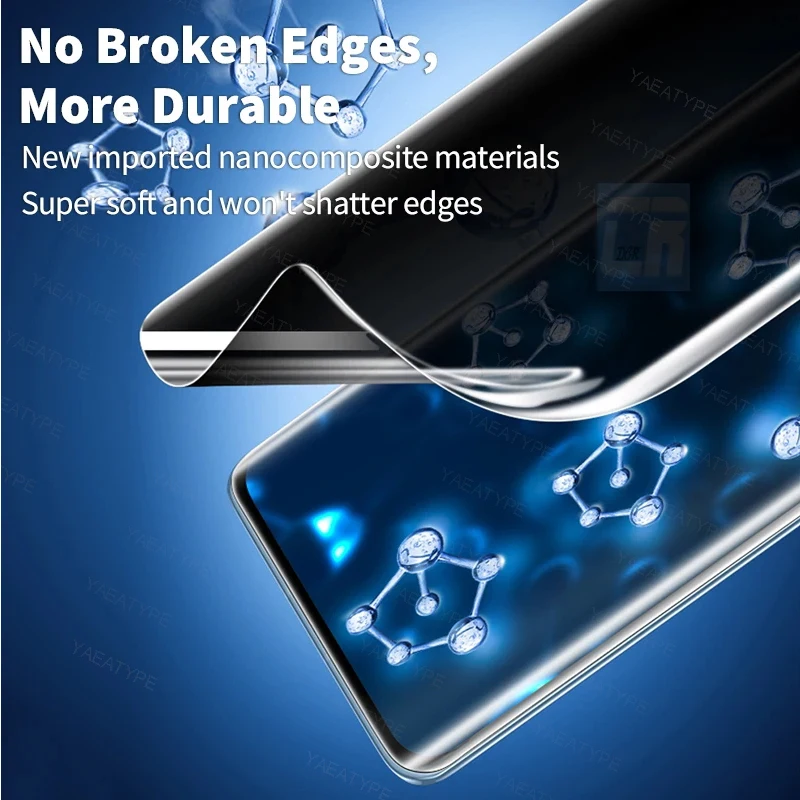 Anit-Spy Privacy Hydrogel Film Screen Protector For Oppo Find X5 X3 Lite For Oppo Reno 5 7 6 7Z 8 A35 Lite Pro Plus 4G 5G