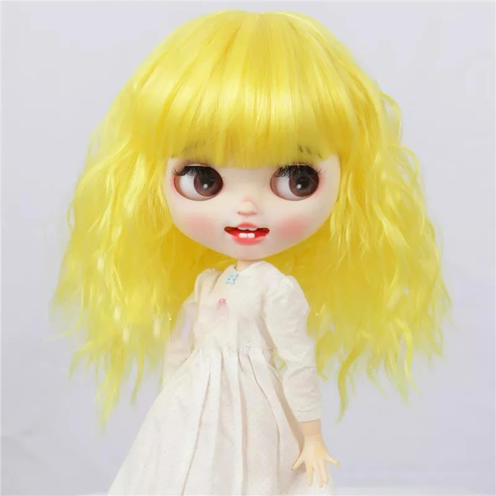Puppenperücke für Blythe-Puppe, DIY-Puppenzubehör, lange Perücke, Prinzessinnenhaarperücke – Detail 9