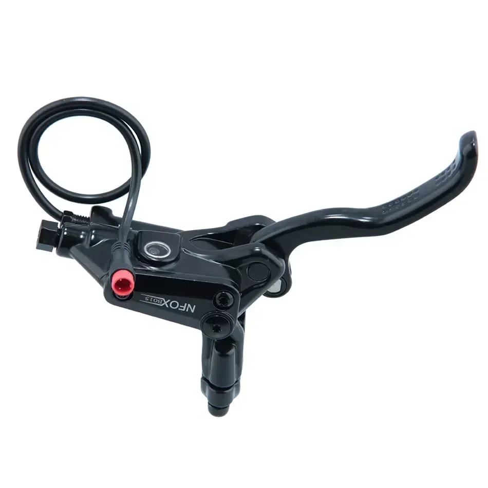 NFOX B015 4-zuiger schijf hydraulische rem E-bike opvouwbare mountainbike fiets uitschakelen zwart rood 160 180 203 roto splitbuis nieuw