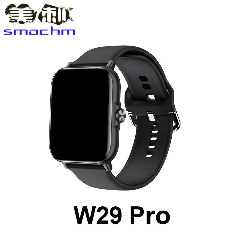 1/ 2/ 3/ 4/ 5 Pieces / Lot Smochm W29Pro 2GB Memory Local Music 49mm Wireless Charge Compass NFC Upgraded W29Max Smart Watch