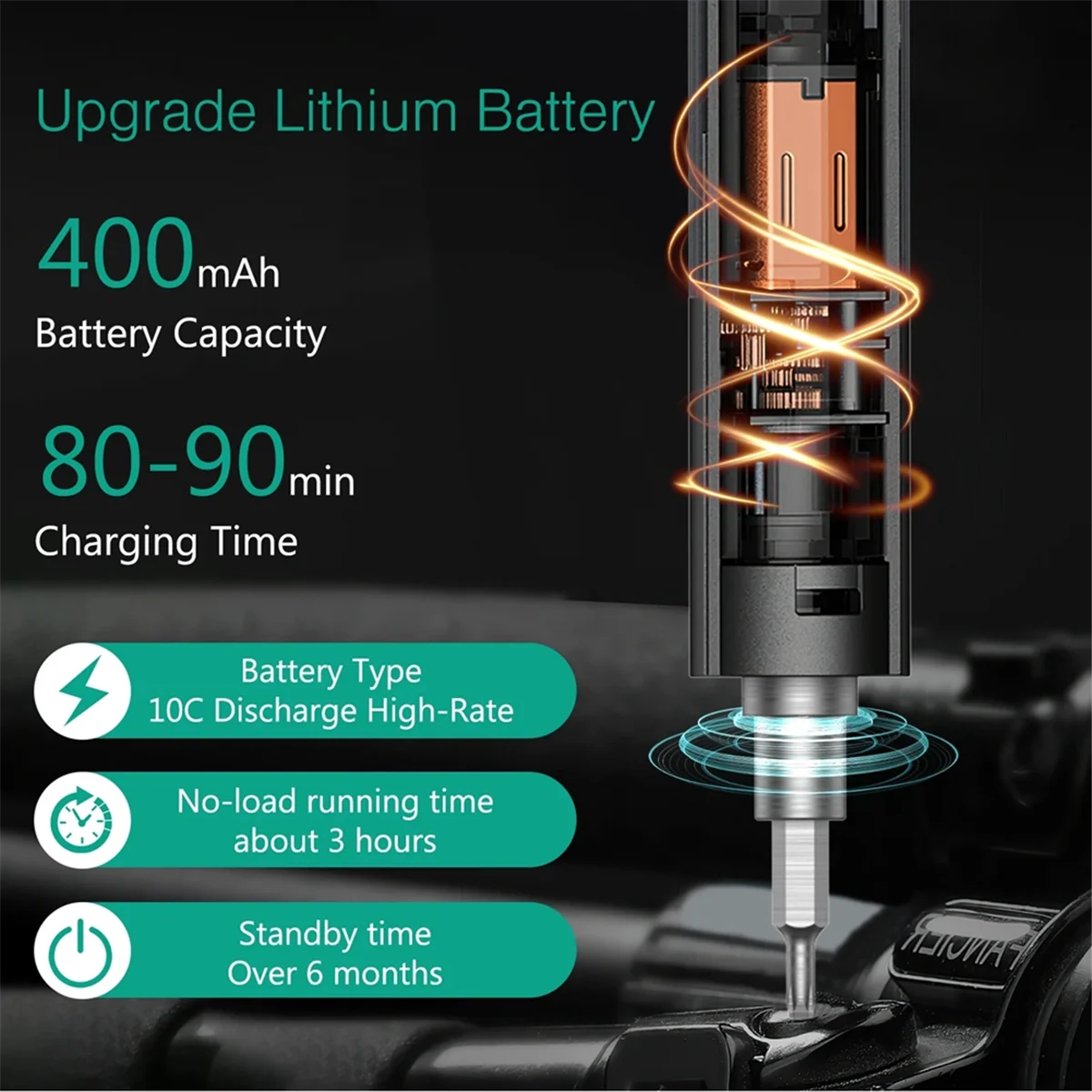 

50 in 1 Precision Electric Screwdriver Set with 3-Speed Torq Hot sale tools 0 in 1 Pro